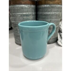 Kate Spade By Lenox NEW YORK 1 Coffee/Tea MUG Aqua Blue EXCELLENT!